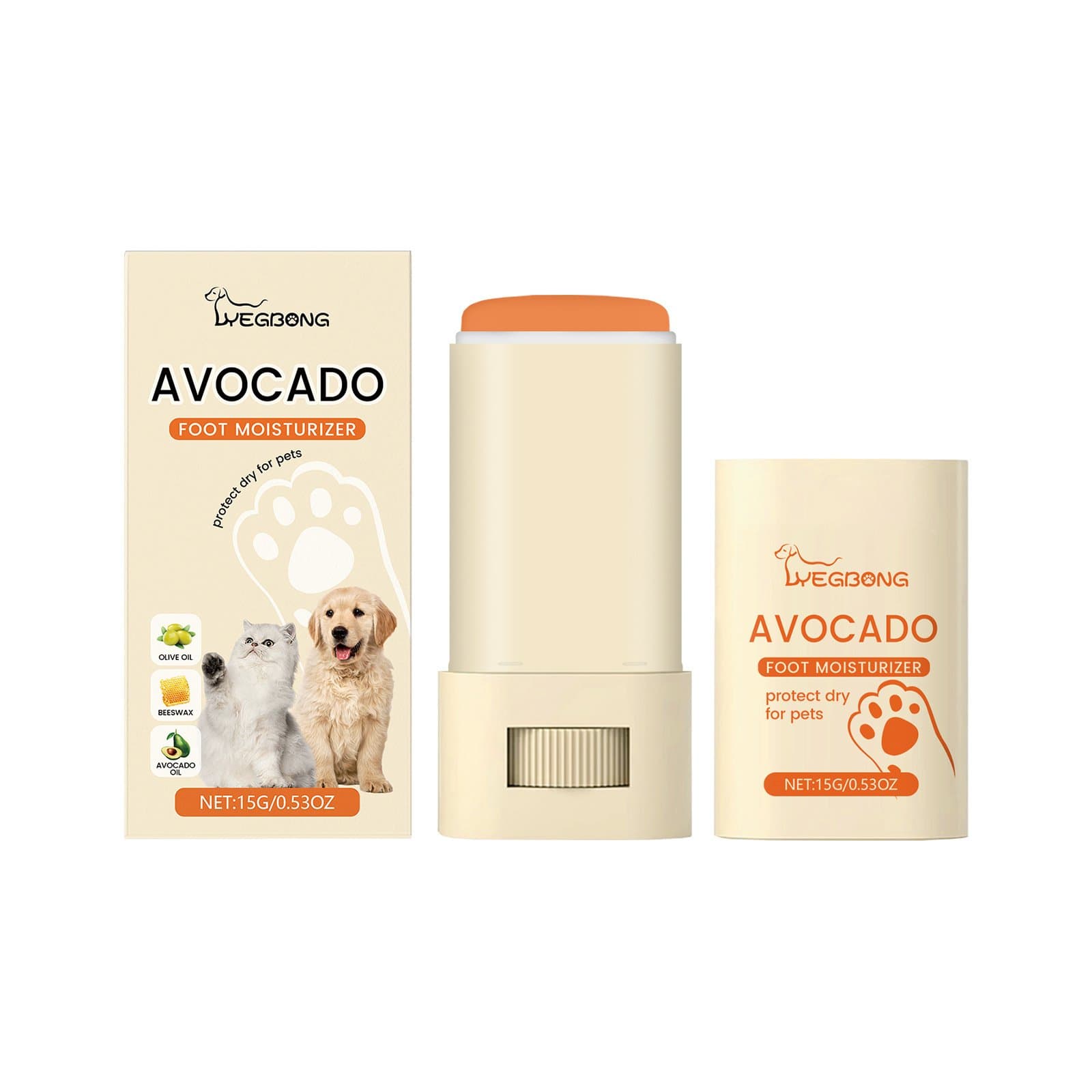 Pet Moisturizing Claw Care Cream Pet Beauty Anti-chapping - 15g