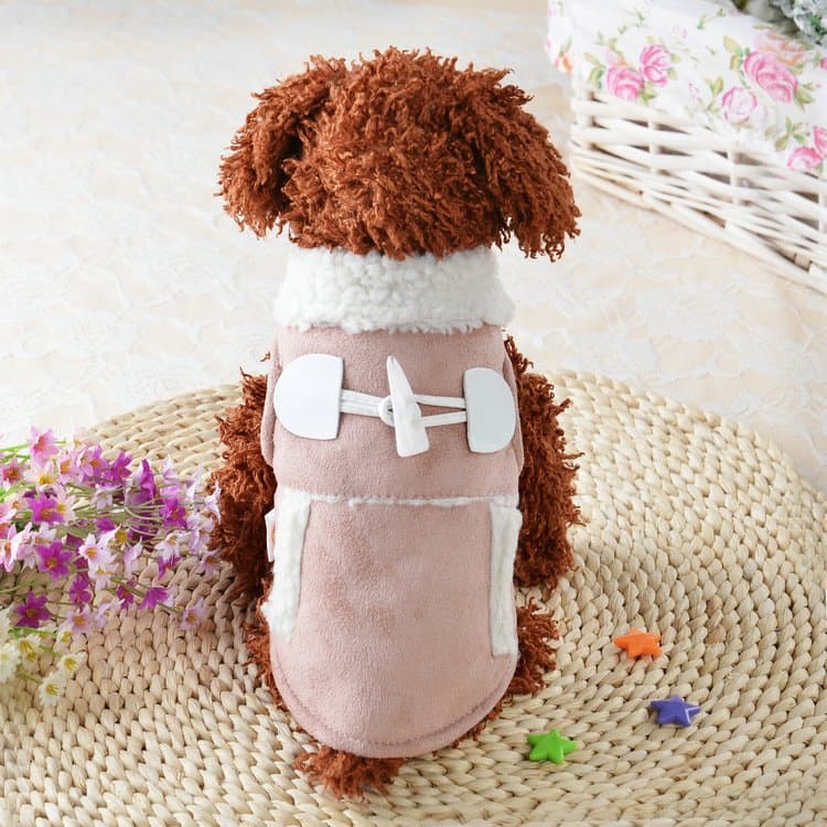 Pet Supplies Cat Cat Thickened Clothes Vest - Pink, XL