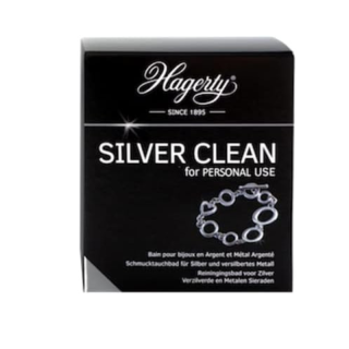 Hagerty Silver Clean Jewelry Immersion Bath for Cleaning Silver and Silver Jewelry 170ml I Fast and Effective Cleaning Liquid Silver with Basket I Renews Jewelry Shine in Just 3 Minutes